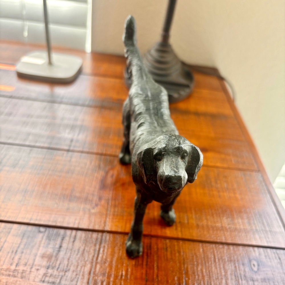 Cast Iron Dog Figure